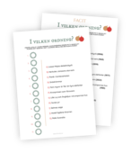 Printable till julleken I vilken ordning där deltagarna ska lägga 11 st julkalendrar i tidsordning efter när de sändes. Båda gamla och nya julkalendrar finns med!